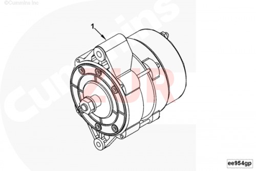 Генератор 28V 70A BTA,EQB180,210,L,ISLe,6CT 3415609 / 3979372 / 3415691 / 3972529